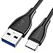 Price comparison product image UNBREAKcable USB 3.0 Type C Cable - 3.3ft High Speed USB C Charger Cable Compatible with Samsung Galaxy S10/S9/S8 Note 9/8, Huawei Mate 20/10 P20/P10, Google pixel, Nexus 6P - Black