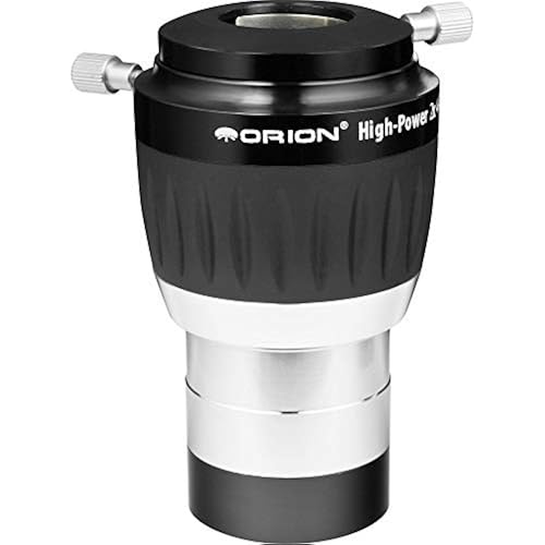 Orion 08471 High-Power 2 Inch 2x 4-Element Barlow Lens (Black)
