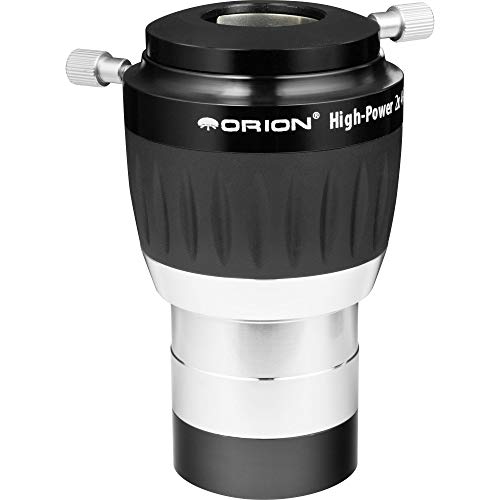 Orion 08471 High-Power 2 Inch 2x 4-Element Barlow Lens...