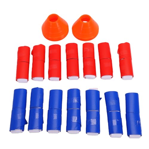 Ensemble de football à drapeau réglable en matériau PVC durable