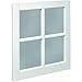 PVC Barn Sash, 31X29 WHT PVC BARN SASH
