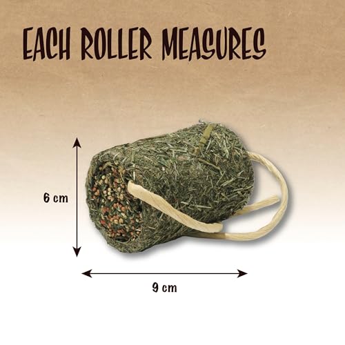 Roller Naturals de Zanahoria y Equinácea para roedores miniatura 3