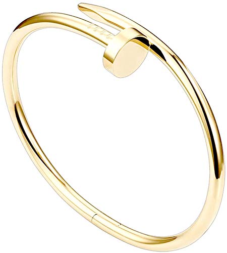SLXHAUFA ブレスレット 腕輪 チタン ブレスレット シンプル アクセサリー バングル カップル ブレスレット レディース メンズ ジュエリーボックス ギフトボックス (4色)