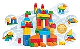15 bunte Bausteine der First-Builders-Reihe, inklusive neuer Formen