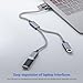 SAISN USB C Splitter Dual Data Y Adapter Male to Female Charging Cable 2.0 OTG Converter Cord Hub for MacBook, USB-C Phone, Flash Drive, Camera, Printer