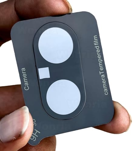 Image of Pack 1- Back Camera Glass Protector for Vivo V60E 5G [3D Premium] Camera lens Protector (Black)