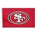 NFL San Francisco 49ers Logo Only 3-by-5 Feet Flag with Grommets