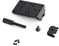 Vista 1 de Gotical Universal Optics Mount Pistol Red Dot Alcance Reflex Placa Base Pistola 17 19 22 23 Visión Trasera Reflex Mount