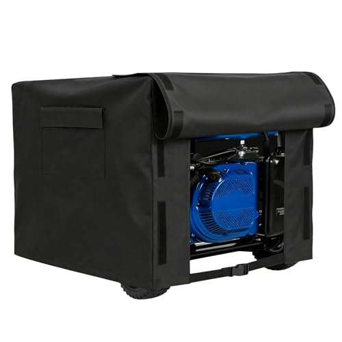 Generator Cover 30x30x26 inch ,600D Heavy Duty Generator Covers Waterproof with Secure Windproof Buckle-for Most Generators 5500-15000 Watt by HaikuCover - Used condition - US$19.55