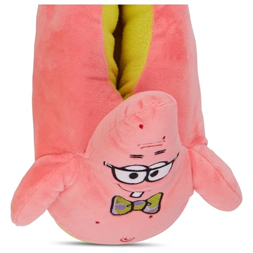 SpongeBob SquarePants Ladies Plush Slippers - Spongebob, Patrick Star, Mr Krabs - 3D Plush Slip-On Slippers 5