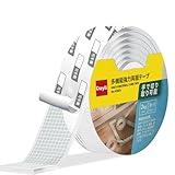 両面テープ 超強力 魔法テープ 耐荷重2kg 長さ3M アクリル はさみ不要 手で切り取り可能 はがせる 跡が残らず 再利用可能 便利 耐熱 防水 空間収納 地震対策 滑り止め ズレ防止 (長さ3ｍ 横幅30ｍｍ 厚み2mm 一個)