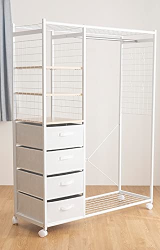 Amazon｜ハンガーラック 収納 大容量 チェスト ワードローブ
