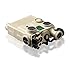 Steiner eOptics DBAL-A3 Dual Beam Aiming Laser Advanced General-Purpose Multi-Function Laser Sight with Visible and IR Beams and Infrared LED Illuminator, Green Laser, Desert Sand