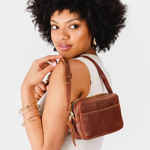 Portland Leather Goods Small Camera Bag Purse for Women – Handmade from the Finest Full-Grain Hides3