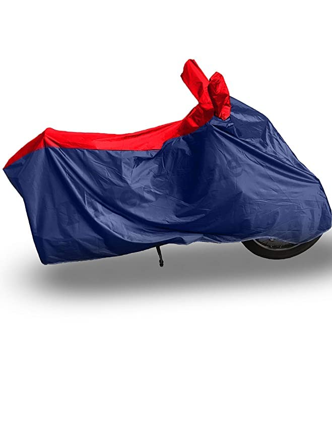 Image of Scooty Bike Body Cover for Activa 5G, Sporty Blue Red