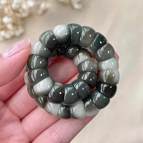 Image of Fidget Bracelet for Women Natural Bodhi Seeds Beaded Anxiety Stress Bracelets Zen Fidget Stretch Bracelets Alleviate Protection Healing Bodhi Jewelry Gifts for Women Men