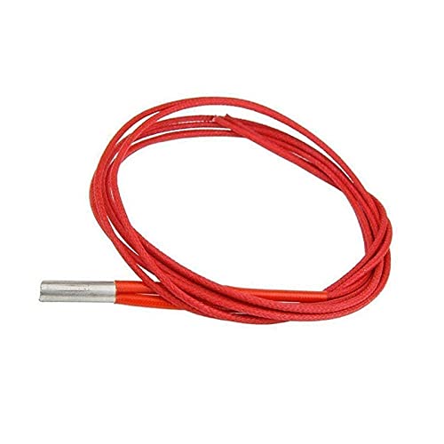 Lysee 3D Printer Parts & Accessories - 1Pcs 12V/24V 40W Ceramic Cartridge Heater 6mm20mm for Extruder 3D Printer Parts Heating Tube Heat 12V40W 1M/1.5M Extrusion Part - (Size: 12V 40W 1.5M)
