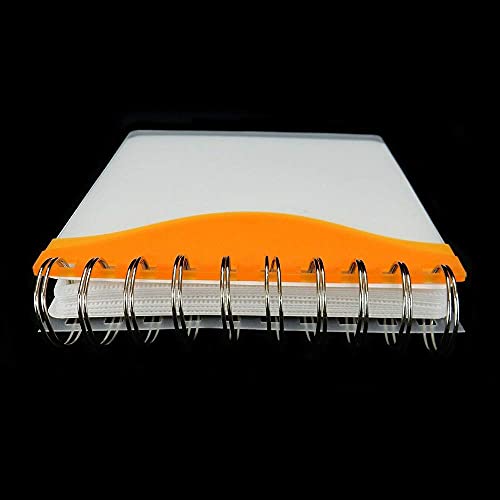 24 Cd/Dvd Storage Wallet, Disc Holder, Hard Shell Case, Cd/Dvd Case Holder Portable Wallet Storage Organizer Hard Plastic Protective Storage Holder For Car Travel And Home - Orange #TOP3