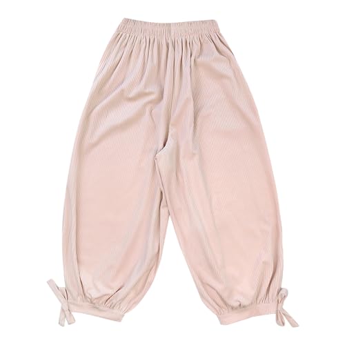 Image of Cute Corduroy Kawaii Embroidery Wide Leg Pants Lolita Loose Japanese Style Teen Girls Stretch Casual Trousers