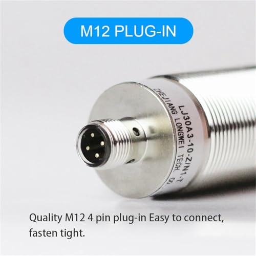 Sensor inductivo NPN NC M30 LJ30A3 para deteccion de metal en automatizacion DC10-30V 6