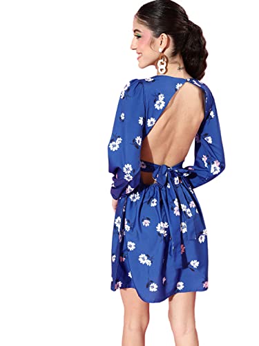 Image of SERA Women's Polyester A-Line Casual Dress
