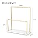Josmimic Sunglasses Organizer Glasses Holder Stand with Tray, Eye Glasses Display, 2 Tier Sunglass Storage Rack for Multiple Glasses, for Desk, Nightstand, Dresser, Vanity, Metal, Gold
