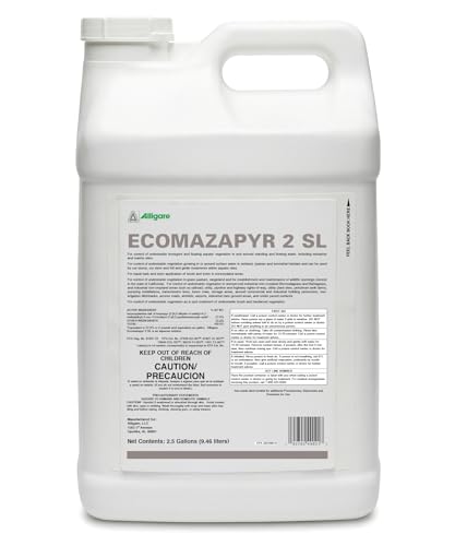 Alligare Ecomazapyr 2 SL Herbicide - Broad-Spectrum Brush & Weed Killer for Aquatic/Terrestrial...