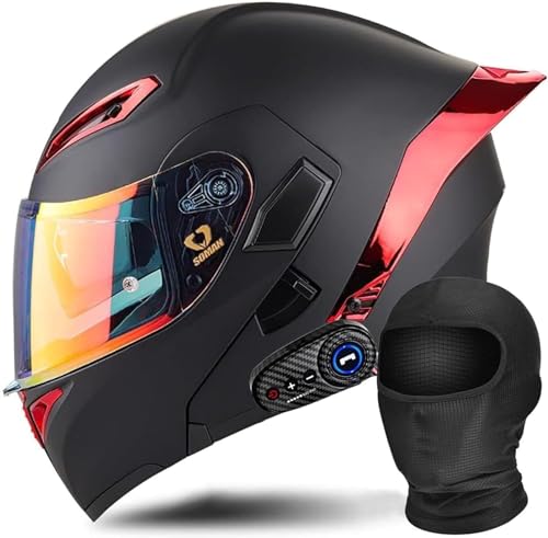 Casque de moto modulaire Bluetooth idéal pour les trajets quotidiens en ville et balades