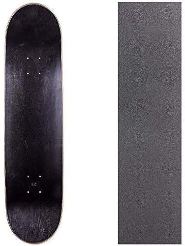 Cal 7 Blank Skateboard Deck with Grip Tape | 7.75, 8.0, 8.25 and 8.5 Inch | Maple Board for Skating