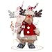 WeDoSoy Electric Reindeer with Singing, Dancing, Christmas Animatronics Musical Reindeer, Christmas Plush Doll, Xmas Gift & Indoor Festive Decoration