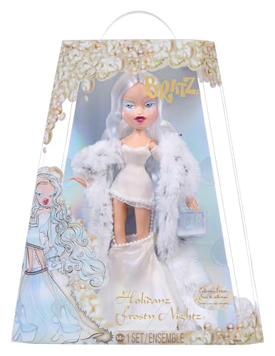 Bratz Holidayz Frosty Nightz– Cloe Puppe (Sammlerausgabe), mit Echter Mode und Accessoires
