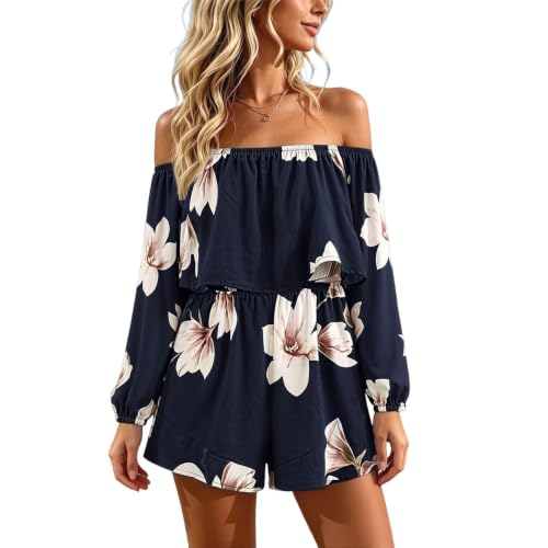 Mono corto para mujer estilo bohemio sin mangas con tirantes ajustables corte holgado boho 3