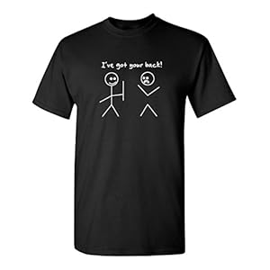 I Got Your Back Stick Figure Graphic Friendsh...