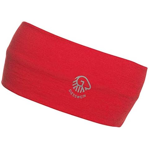 GIESSWEIN Unisex Brentenjoch Stirnband, Rot (Zinober 343), One Size Cover