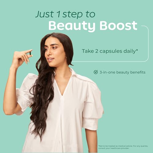 Image of Arth Biotin Capsules For Hair Growth, Skin & Nails - 120 Veg Capsules for Men & Women | Vitamin A, B, D3, Folic Acid, Keratin Builder & Hyaluronic Acid | Supplement For Healthy Hair, Nails & Skin