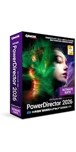 Amazon.co.jp: PowerDirector 2026 Ultimate Suite 通常版 | 動画編集+