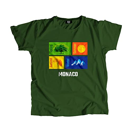 T-Shirt Monaco Seasons Vert Olive pour exprimer votre style authentique et naturel