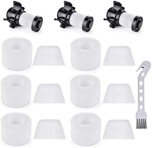 Artraise IF200UKT Filters for Shark Duoclean 3 HEPA + 6 Foam Replacement Filter for Shark IONFlex DuoClean Vacuum Filters IF100 IF200 IF251 IF250UKT Replaces Part # XPSTMF100 & XPREMF100