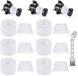 Artraise IF200UKT Filters for Shark Duoclean 3 HEPA + 6 Foam Replacement Filter for Shark IONFlex DuoClean Vacuum Filters IF100 IF200 IF251 IF250UKT Replaces Part # XPSTMF100 & XPREMF100
