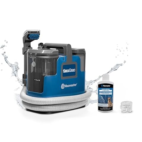 Vacmaster SCB0501 Odkurzacz do czyszczenia dywanów na sofę, dywan, tapicerkę, samochód | Odkurzacz do wody na sucho Silne ssanie Odkażanie Wody | 500W, Niebieski