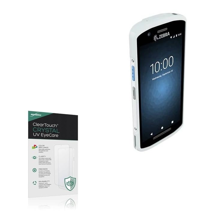 BoxWave Screen Protector Compatible With Zebra TC21-HC - ClearTouch Crystal Anti-UV EyeCare (2-Pack), Filters out Harmful Blue Light Reduce Fatigue