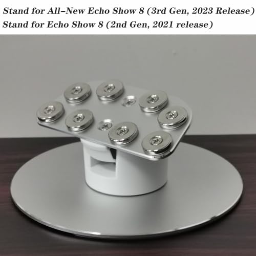 Stand for All-New Echo Show 8 (3rd Gen, 2023 Release), SILVER - Image 2