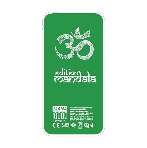 Batterie Externe BIG MANA AIR 20W Mandala Brahma Vert USB-C