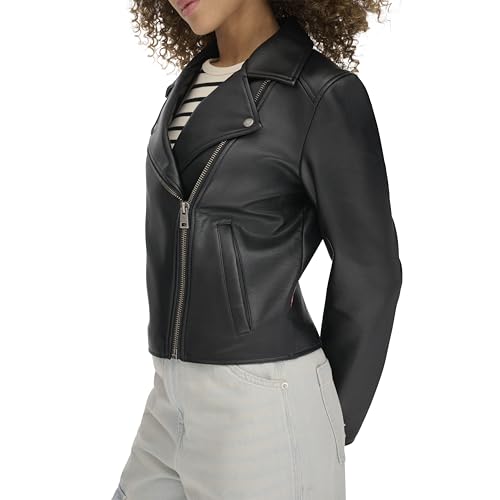 Levi's Women's Faux Leather Clean Moto Jacket4