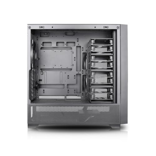 Image of Rosewill Helium NAS Max | ATX Mid Tower Computer Case | Mesh Panel | 4 x 140mm PWM Fan | Support 11 x 3.5 HDD | BTF Motherboard Compatible | USB 3.2 Type-C | Ideal for DIY NAS, AI