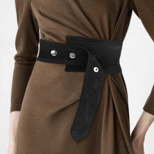 Classical Wide Waist Belt Decorative Wasitband Waist Cincher Combining Modern and Traditional for Everyday Wear3