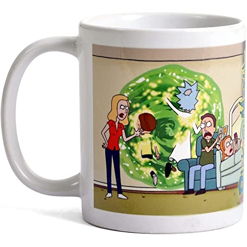 Rick & Morty MG24438 Portal Mug- Multi-Colour, 0.31 liters