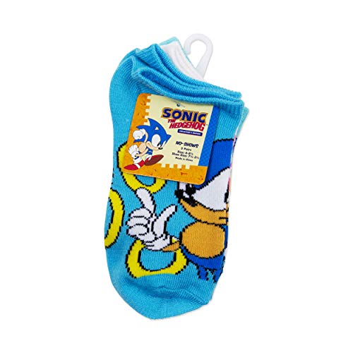 Sonic The Hedgehog girls Sonic 5 Pack No Show Casual Sock, Assorted Pastel, 6-8.5 US - Image 4