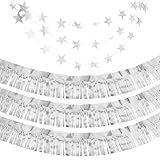 Photo Gallery chromacraft striscioni con nappe da 3 pezzi e bandiera del treno a stella da 1 pezzo, decorazioni glitterate, decorazioni murali per feste, forniture per feste Photo Gallery chromacraft striscioni con nappe da 3 pezzi e bandiera del treno a stella da 1 pezzo, decorazioni glitterate, decorazioni murali per feste, forniture per feste