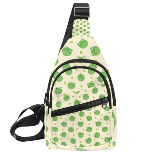Sac banane grenouille réglable pour running et voyage en plein air